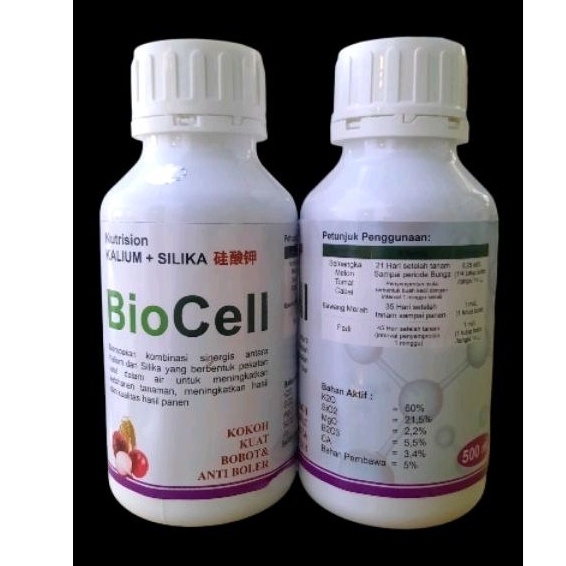 BioCell 500 ml Nutrisi KALIUM + SILIKA