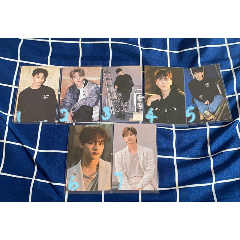 [BACA DESKRIPSI] trading card / tc caratland incomplete seventeen jun wonwoo joshua vernon woozi