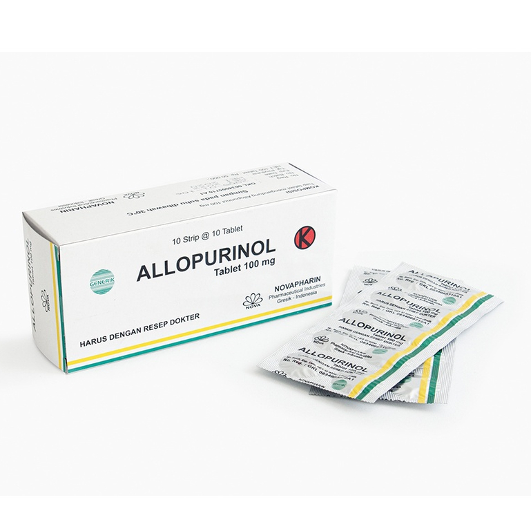 Allopurinol 100 mg 10 Tablet