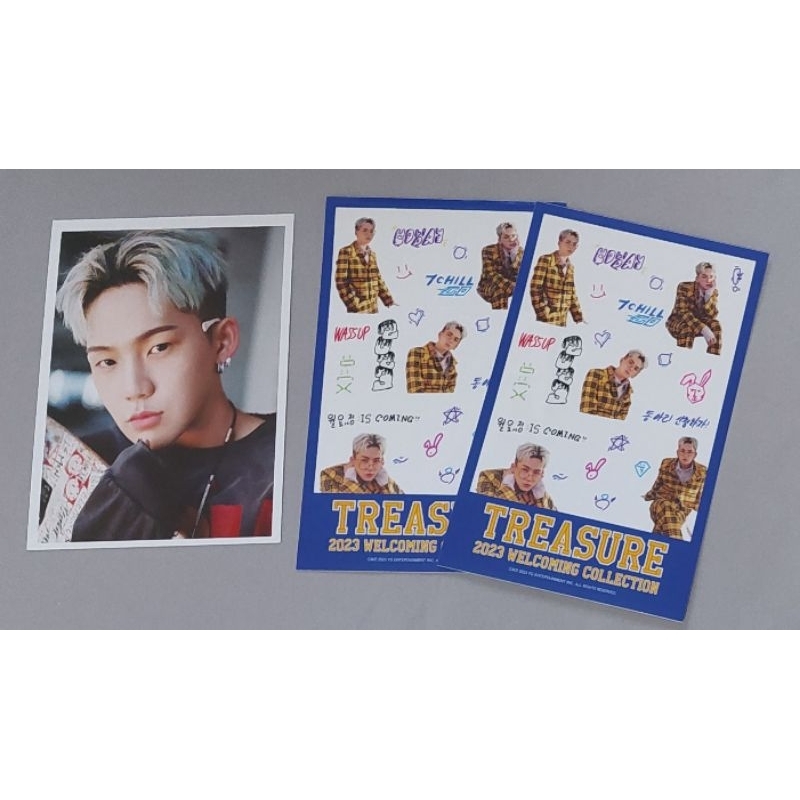 Official Film Postcard + Sticker Hyunsuk Treasure Welcoming Collection 2023