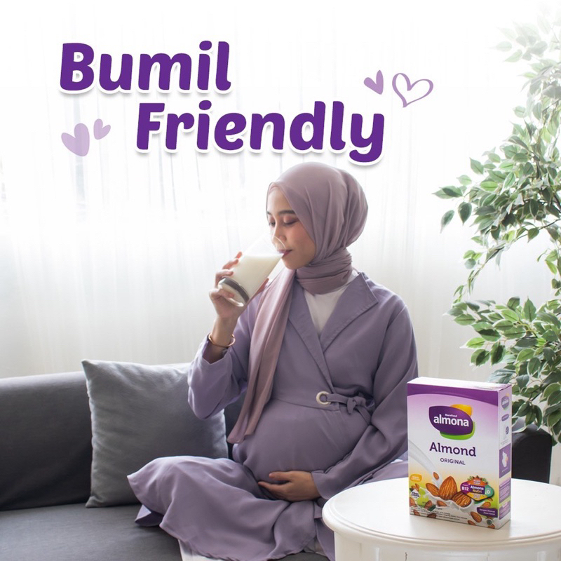 Almona Almond Milk ASI Booster Pelancar ASI / Susu Almond Ibu Menyusui