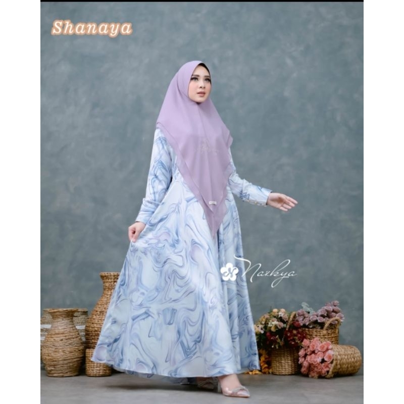GAMIS SHANAYA SET SYAR'I BY NAZKYA