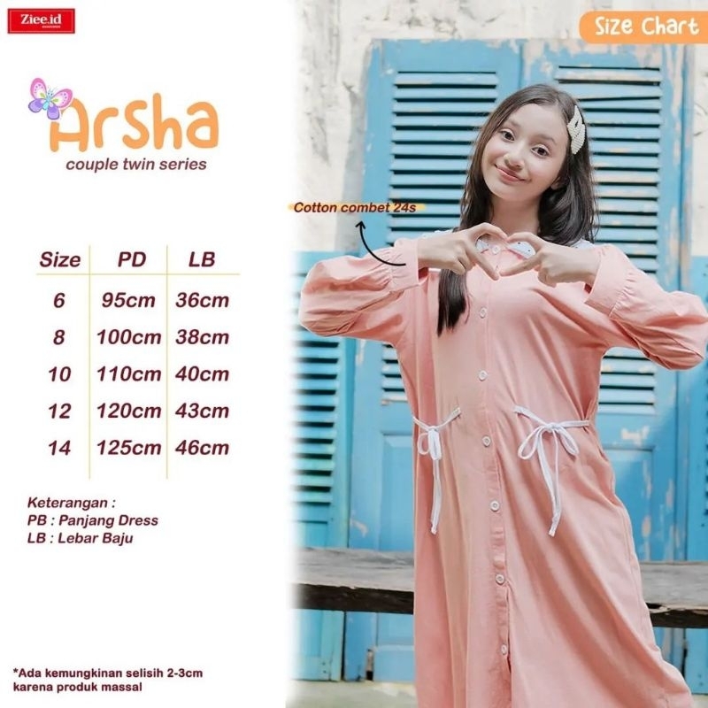 Couple Arkha Arsha by Zie id aeraaqu couple tween series size 5-15 tahun