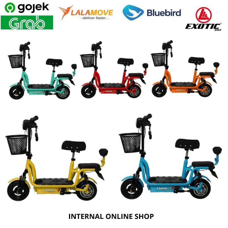 Sepeda Listrik Skuter Listrik Exotic ET HB 320 Garansi Resmi