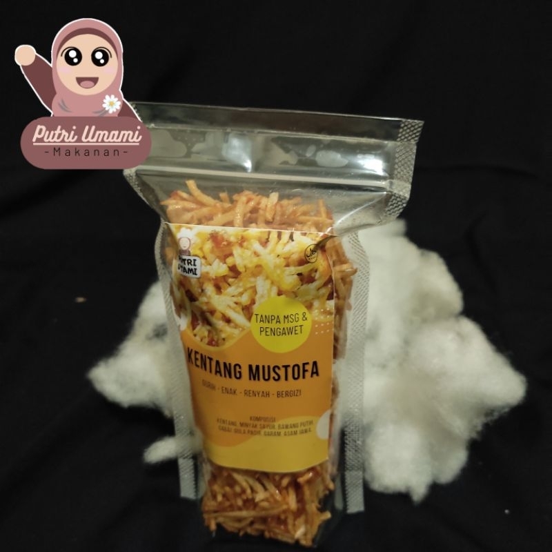 

(termurah) 70 gram kentang mustofa pedas manis