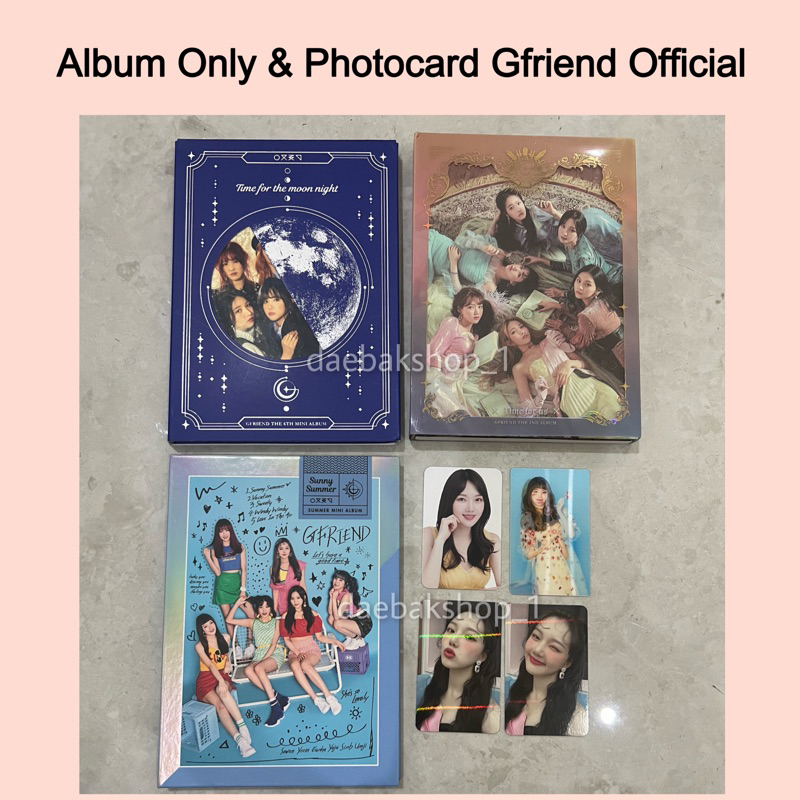 Album Only Time for the moon night time for us tfu sunny summer Photocard Yerin celebon membership k