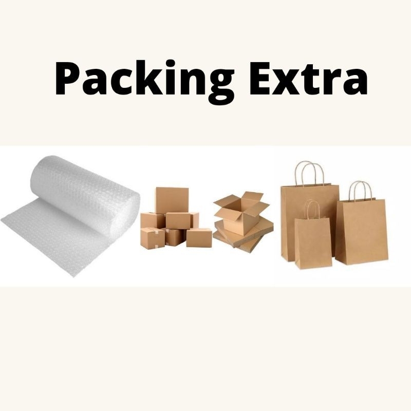 

PACKING EXTRA BUBBLE WRAP PAPERBAG KARDUS PENGAMAN PACKING