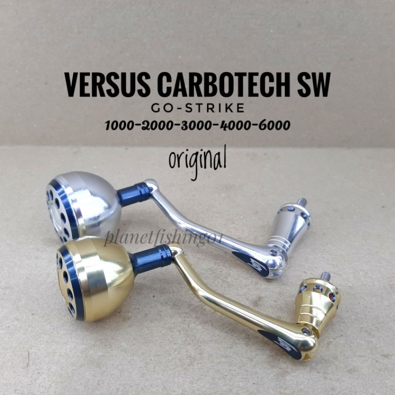New handle versus carbotech 1000 2000 3000 4000 6000 / power handle reel versus carbotech 1000 2000