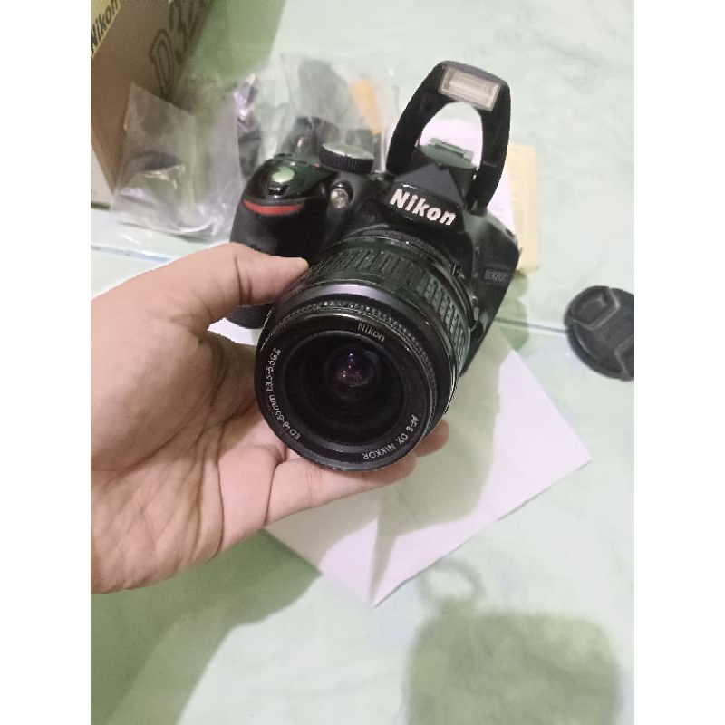 kamera Nikon D3200 Warma Black kamera murah /kamera nikon /kamera bekas nikon/kamera Dslr