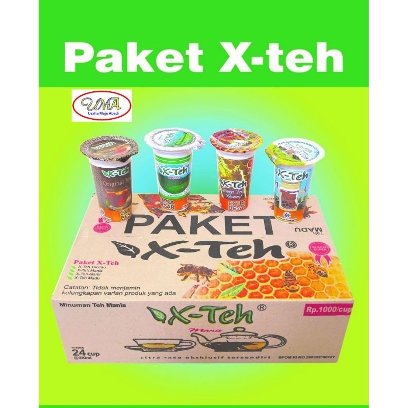 

X-Teh Cincau 180ml (isi 24 cup)