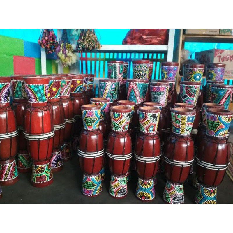 Mainan alat musik Jimbe / Alat musik Jimbe besar