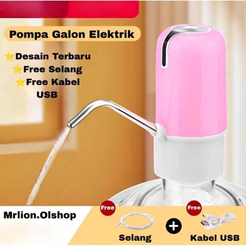 Pompa Galon Elektrik Recharge Dispenser Air Galon Charge DISPENSER USB⭐ Mrlion ⭐