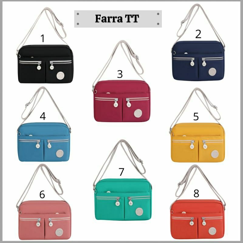 YUESITE FARRA TAS SELEMPANG CEWEK IMPORT KEKINIAN CROSSBODY LARGE