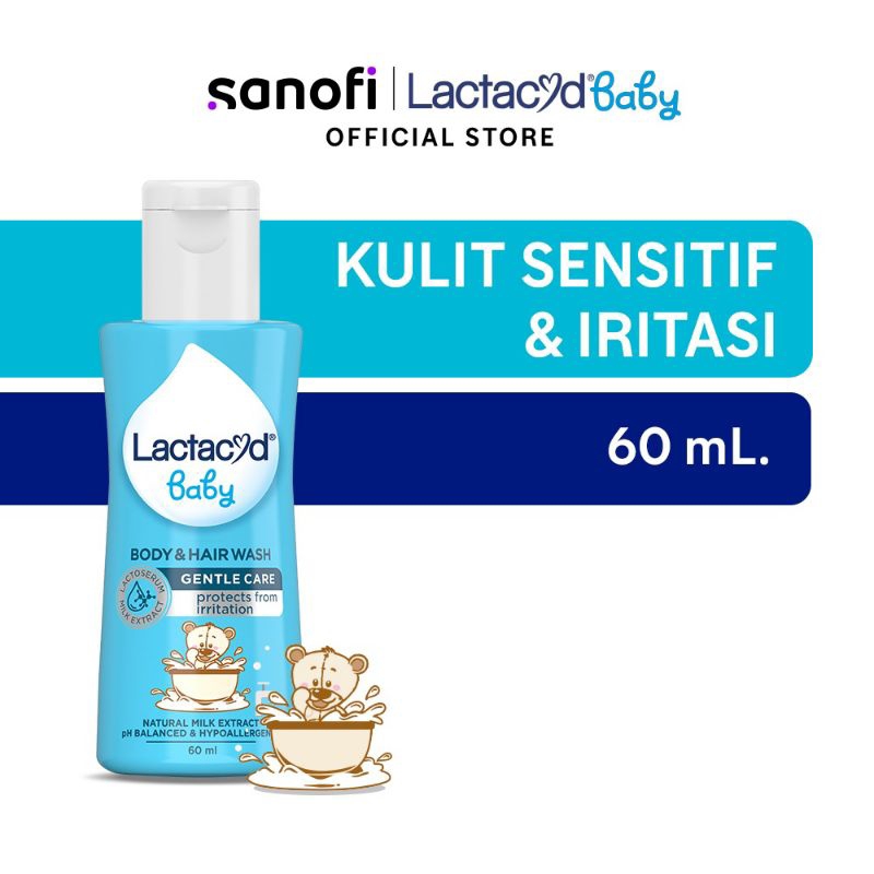 LACTACYD BABY | KULIT SENSITIF & IRITASI  | SABUN BAYI