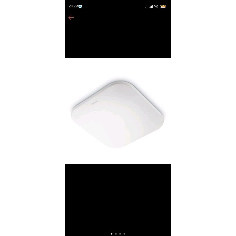 Lampu plafon ceiling kotak Led philips moire 31110 17w