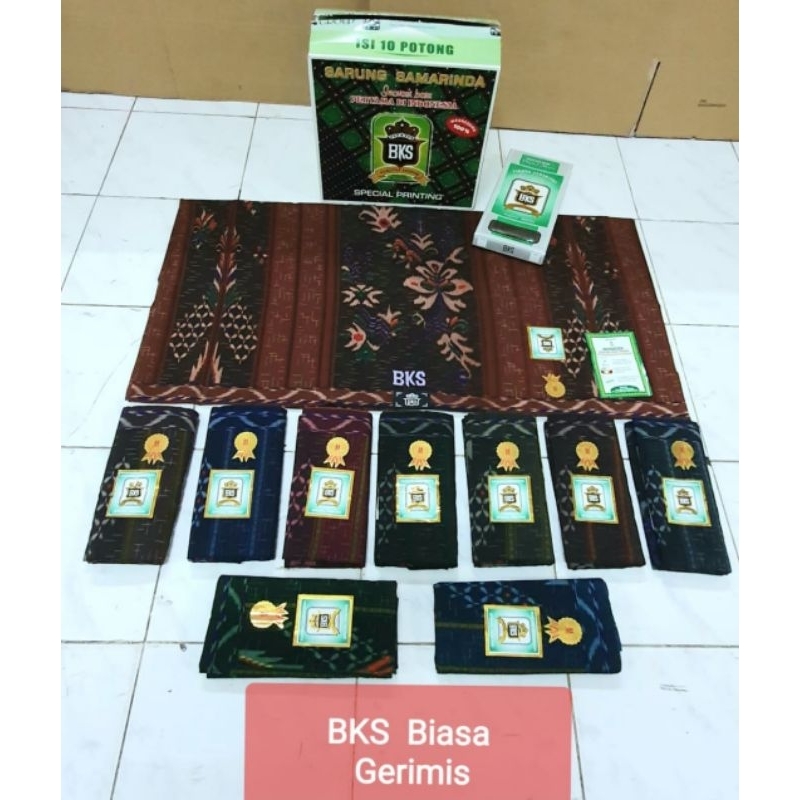 Sarung Samarinda BKS Biasa Gerimis