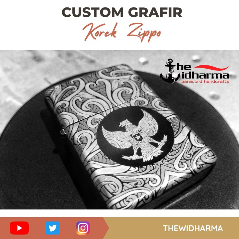 Korek Zippo Custom Grafir
