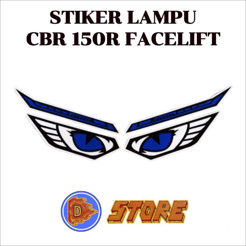 stiker lampu CBR 150R facelift