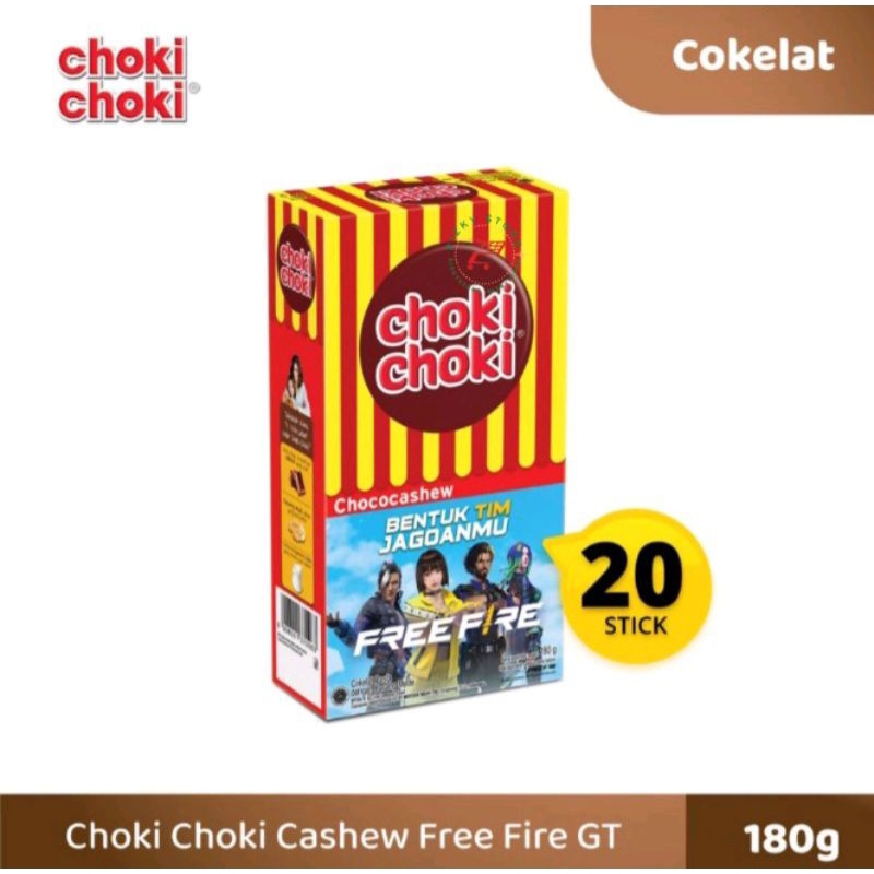 

Choki Choki 1Box Isi 20 Pcs - Stik Coklat - Coklat Lumer - Coki-Coki