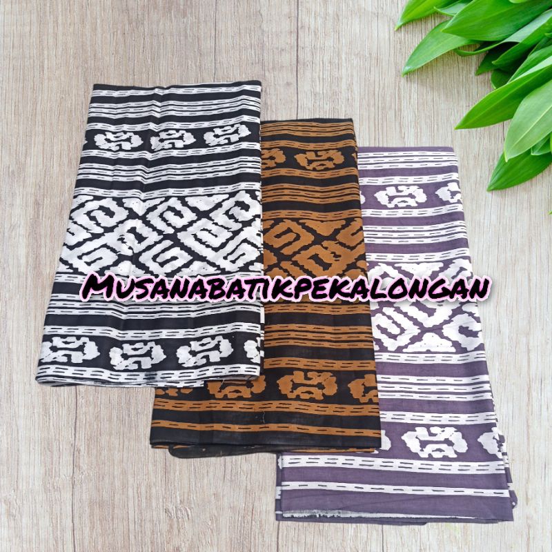 crn kain batik printing motif songket Kalimantan