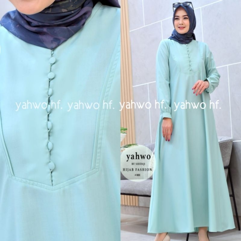 DRESS TERBARU 2024/Gamis kancing R031/Gamis ABAYA best seller/Dress sage/Gamis yahwo by shidqi/Gamis toyobo fodu kualitas premium/Gamis katun/Dress ABAYA/Gamis wanita terbaru terlaris populer/Dress pesta best seller/Gamis busuy/Gamis pesta terlaris