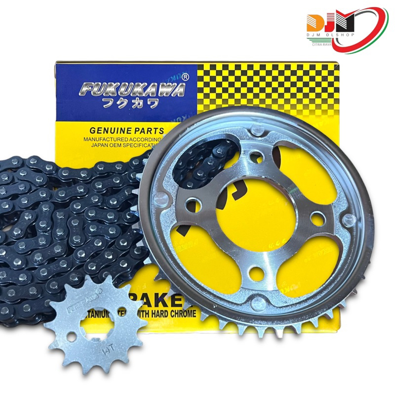 Gear Set Git Paket Fukukawa CB 150R 428H-124L-45T-15T