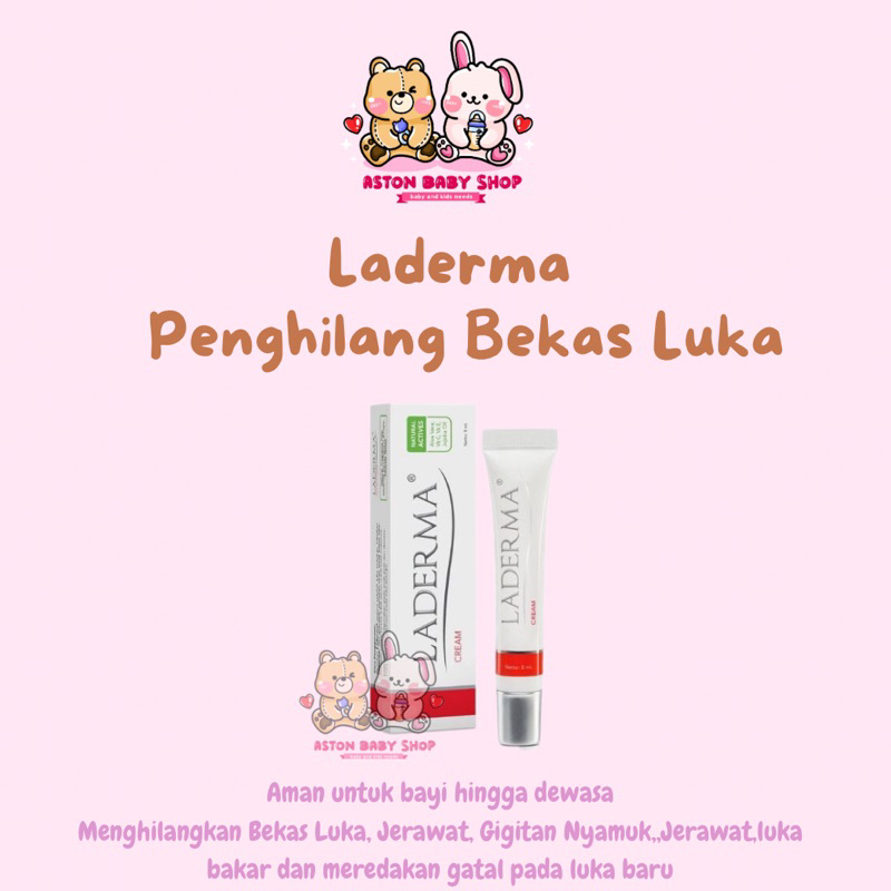 Laderma Scar Repair Cream Krim Penghilang Bekas Luka