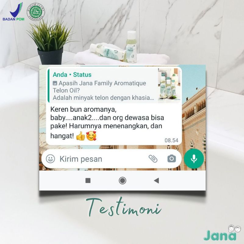 Minyak Telon Jana Keluarga