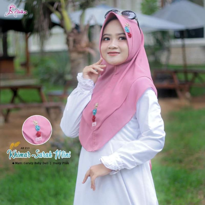 Khimar Sarah Mini abika