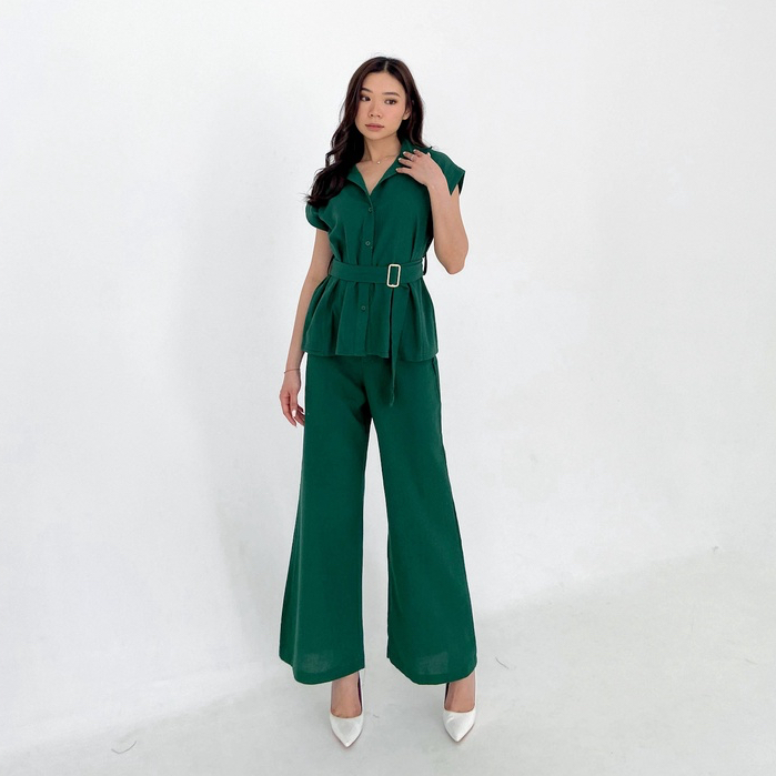 [TAVIA] NAYA SET / SETELAN WANITA / BAJU SET WANITA / SETELAN KEMEJA