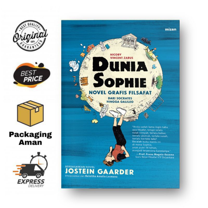 [Mizan] Novel Grafis Filsafat Dunia Sophie - Jostein Gaarder