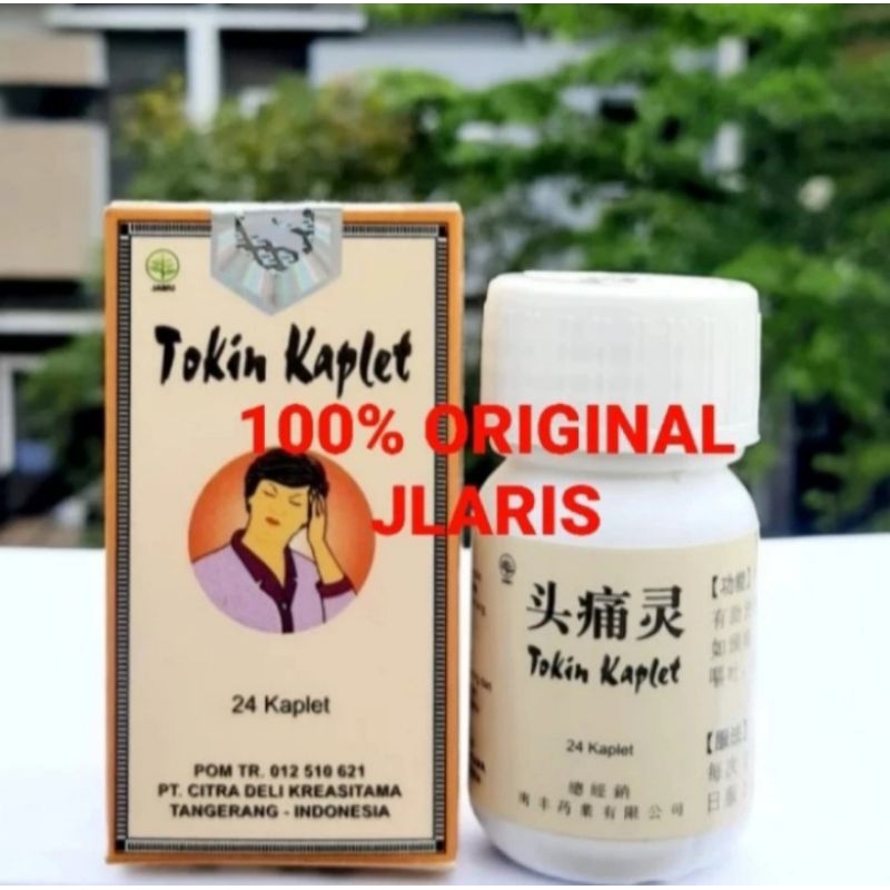 

Tokin kaplet obat sakit kepala / masuk angin -migrain -vertigo