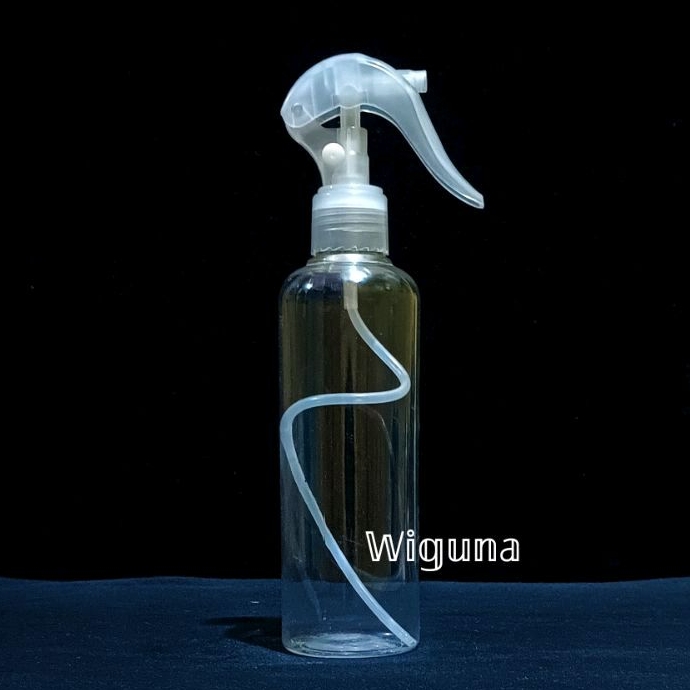 Botol Spray Triger 250 ML Clear / Botol 250ml Tutup Trigger Natural