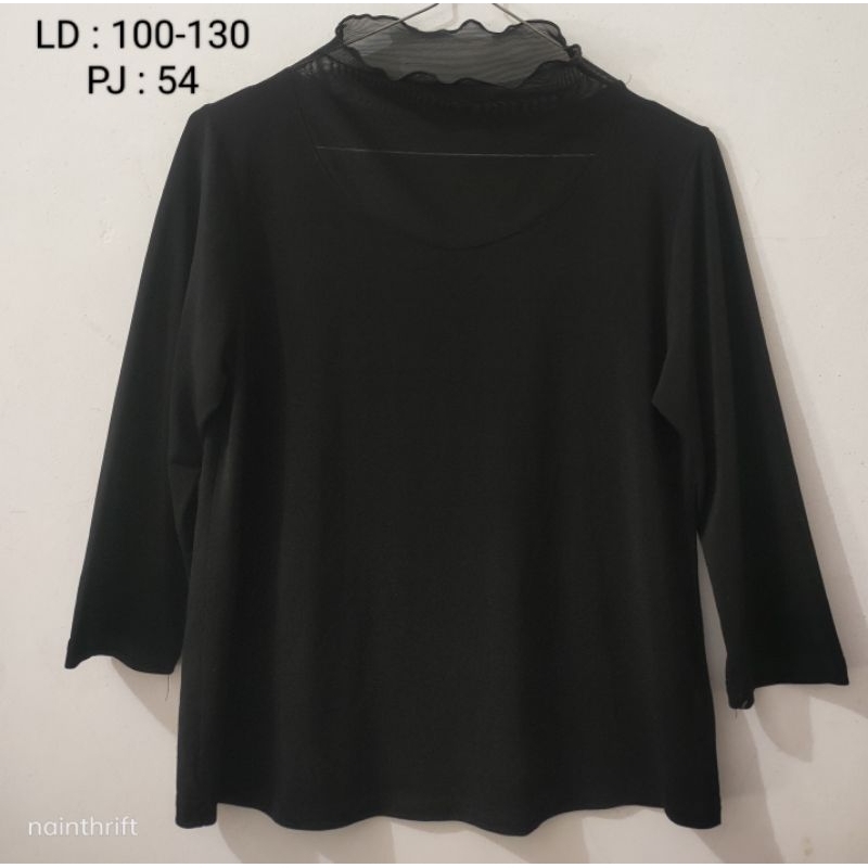 Inner kaos inner turtleneck dalaman kaos Inner lengan panjang