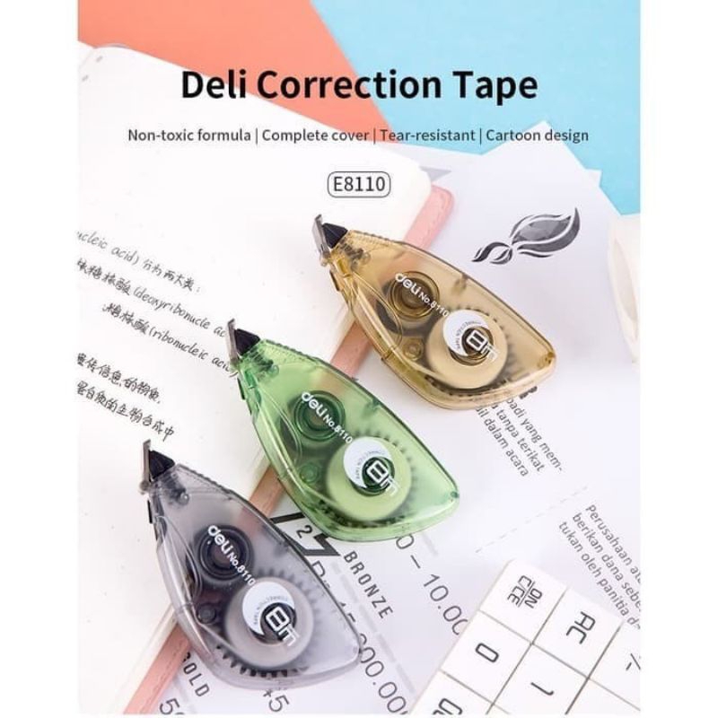 

Deli correction tape 5mm x 8m e8110