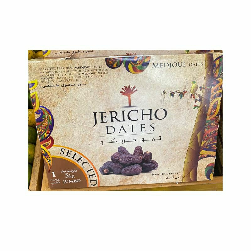 

Kurma Jericho Medjool dates jumbo 5 Kg