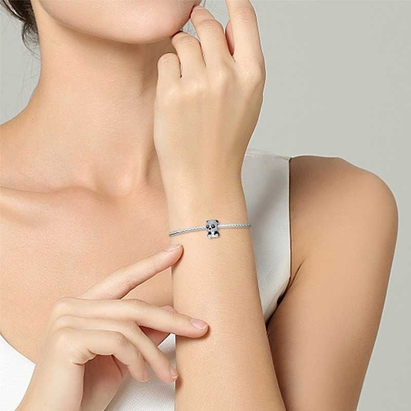 Pandach Aksesoris Gelang Tangan Perhiasan Panda Bracelet Necklace - CMS1744
