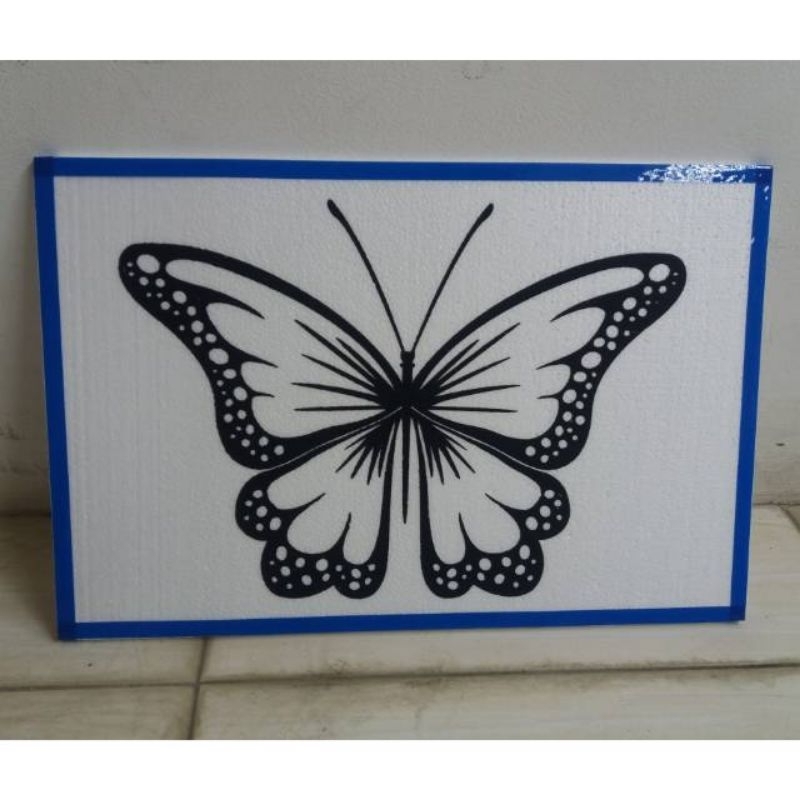 

1 set stereofoam list gambar uk 33x50 isi 24pcs/2 lusin