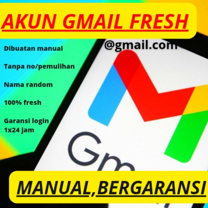 Gmail/Email Fresh Bergaransi login