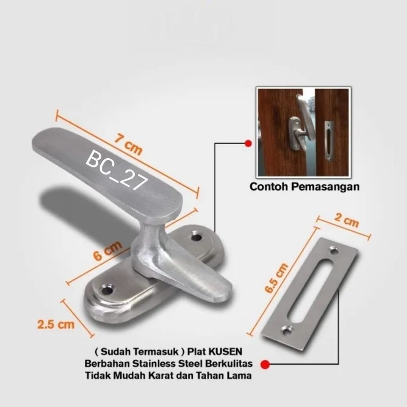 rambucis jendela pintu rumah alumunium panolet pintu rumah