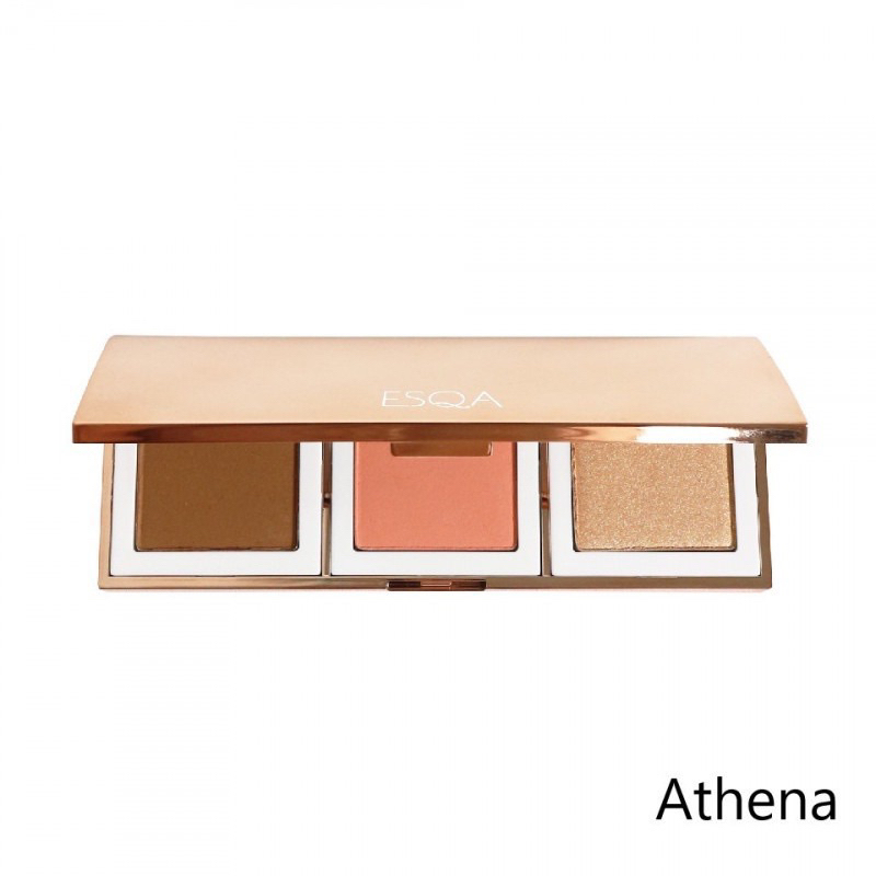 ESQA Trio Goddess Cheek Pallette 9Gr- ATHENA/APRODITE