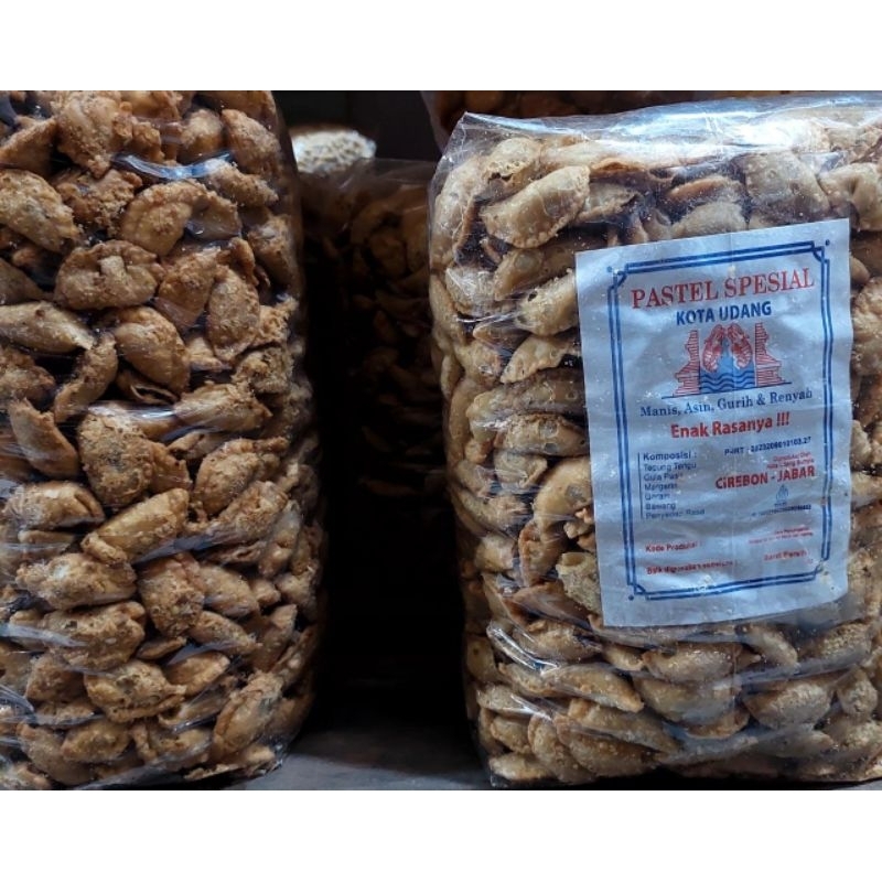

pastel kota udang, gurih murah kemasan 5 kg