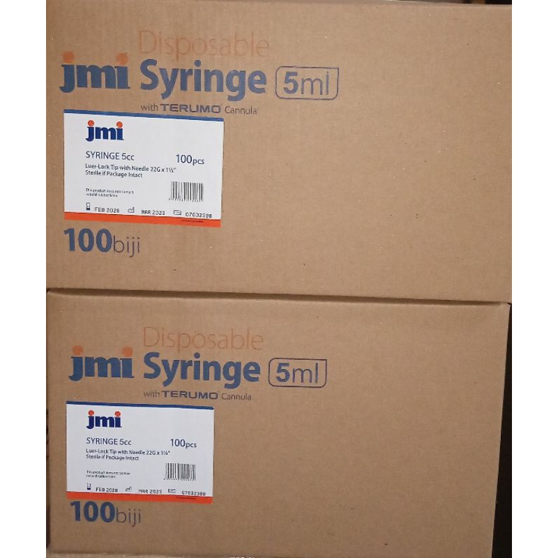 Spuit / Syringe 5 ML JMI
