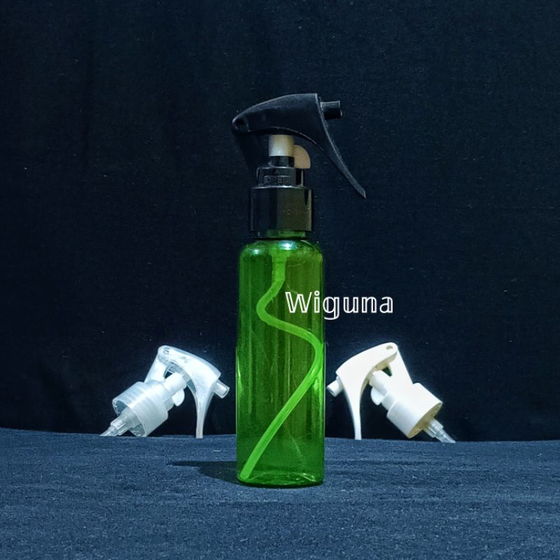 Botol Triger 100ml Hijau / Botol pet 250ml Hijau Tutup Spray Triger