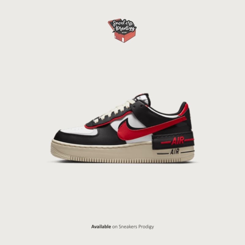 Nike Air Force 1 Shadow Summit White University Red Original Resmi Nike Indonesia