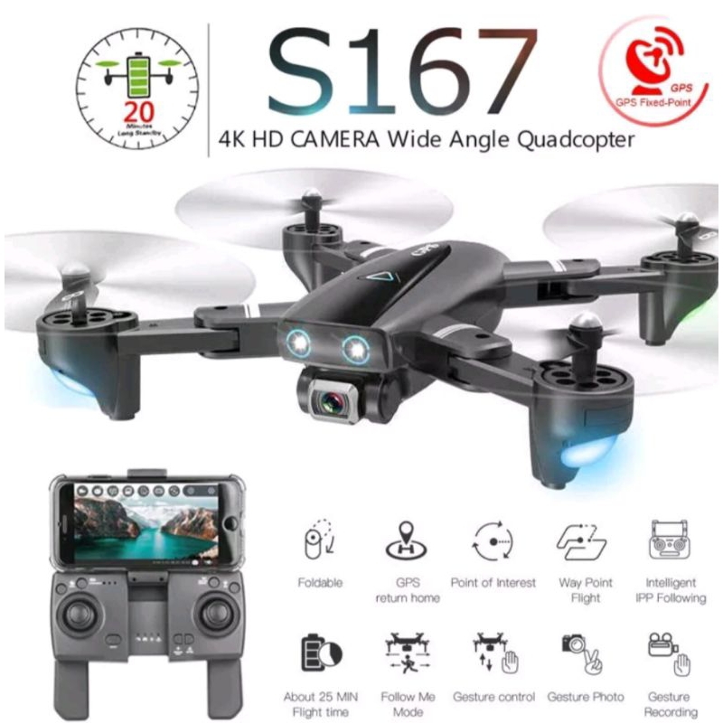 Drone toys sky S167 wifi 5