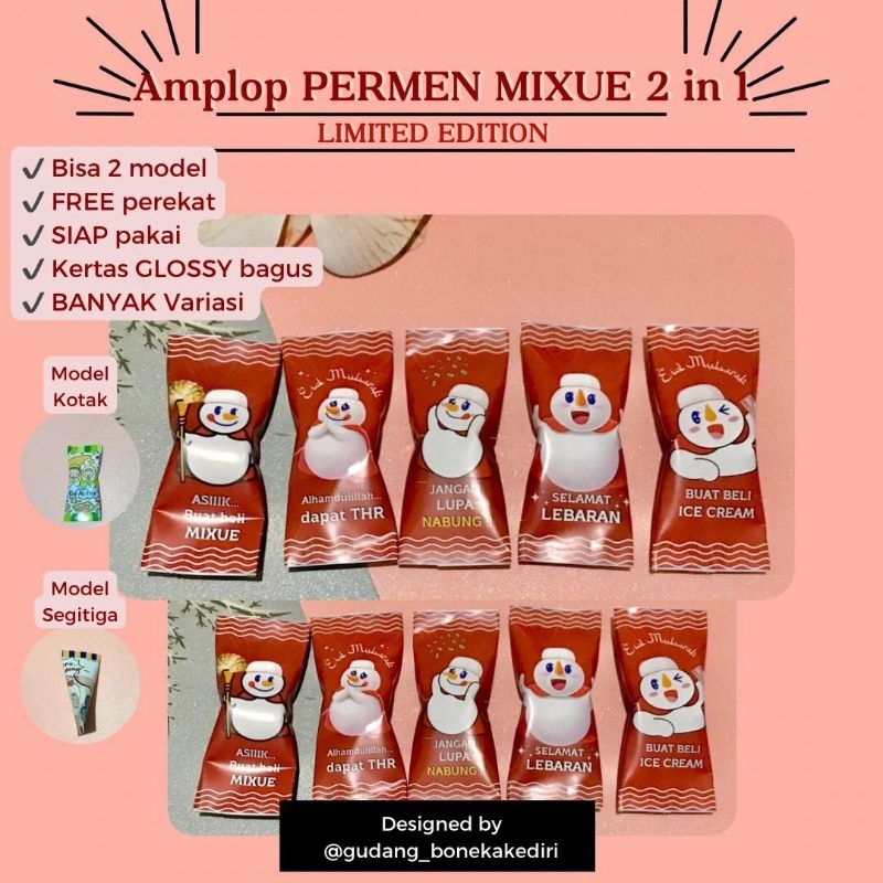 

10 PCS AMPLOP PERMEN BTS MIXUE BLACKPINK KARAKTER MAKANAN AMPLOP PERMEN VIRAL TIKTOK AMPLOP UNIK THR LEBARAN AMPLOP MODEL BARU ANGPAU LEBARAN