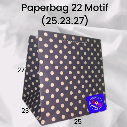 

Paperbag dus 22 Motif (25.23.27) isi 10 pc