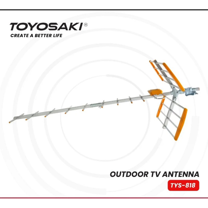 antena digital toyosaki antena digital UHF toyosaki 818