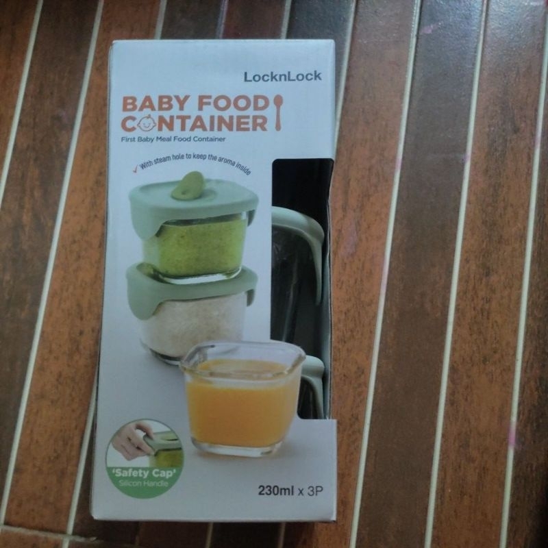 baby food container lock n lock